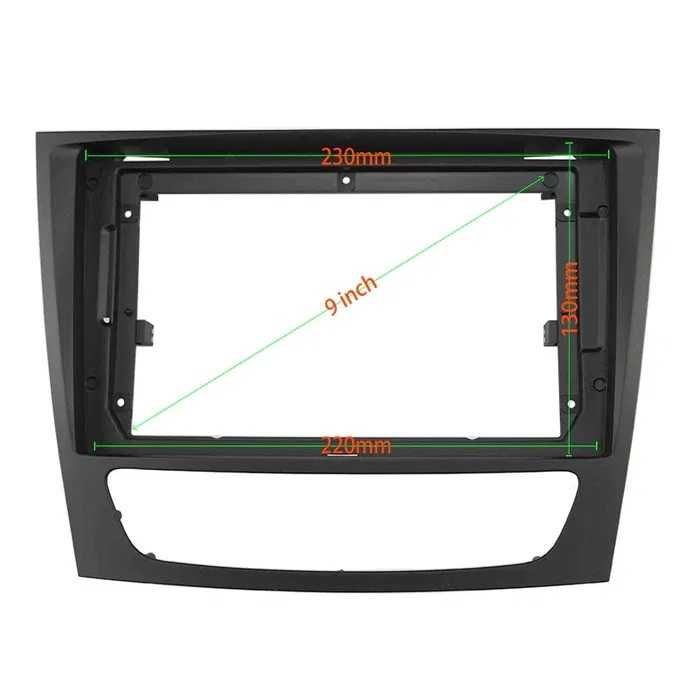 Адапторна Рамка за мултимедия 9" Mercedes W211 – монтаж