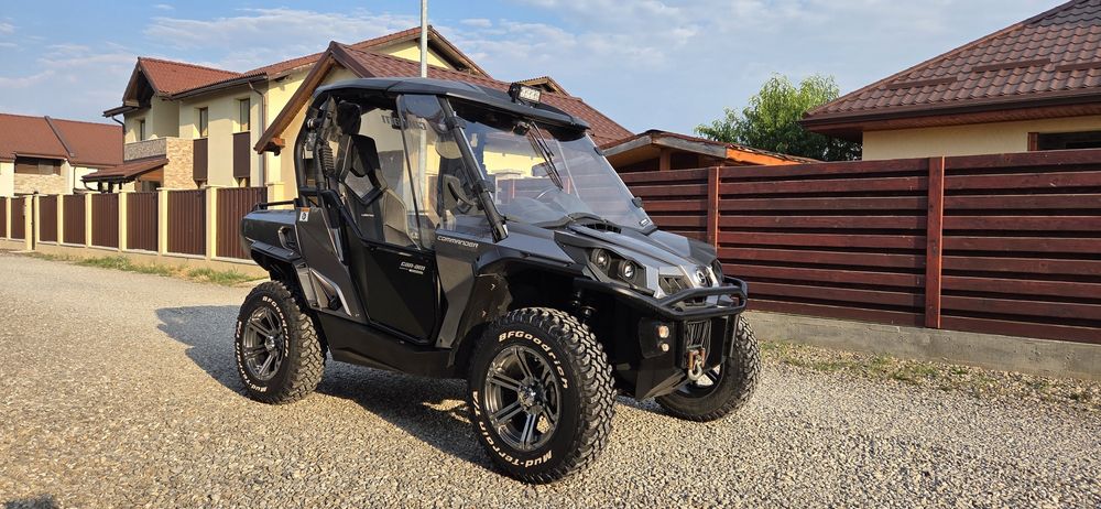 Can Am Commander 1000cm Limited Edition// servodirectie // Fox // L7E, nr negru// variante atv // Cf Moto