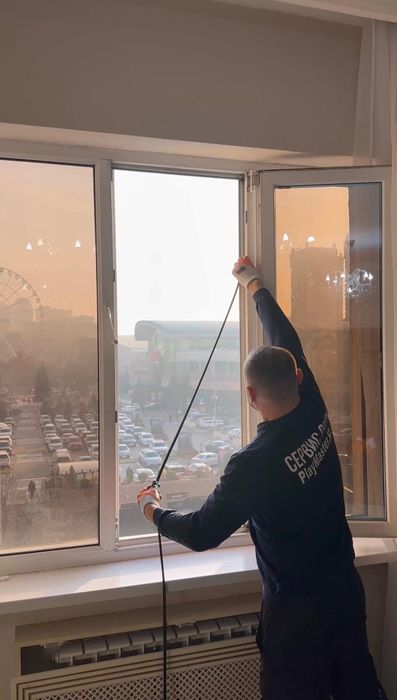 Замена резины. Ремонт окон и дверей. Утепление. Подоконники. Стекло.