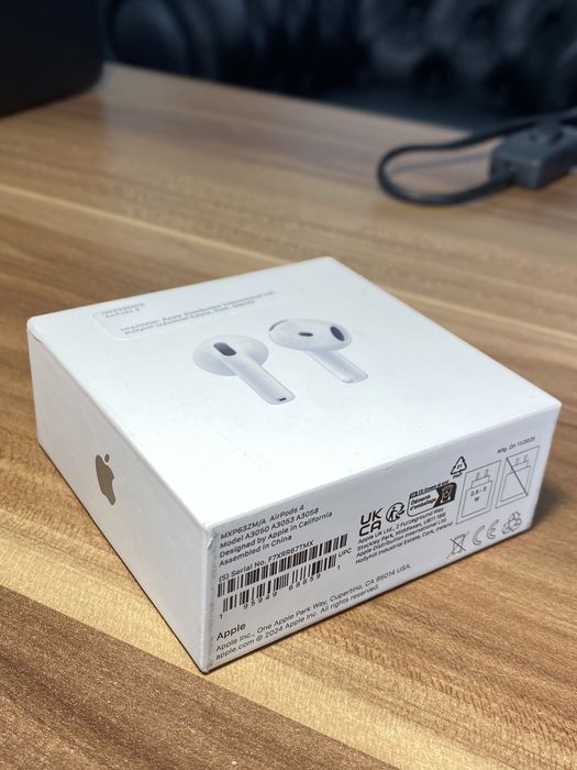 Casti Apple AirPods 4 / White / Desigilat