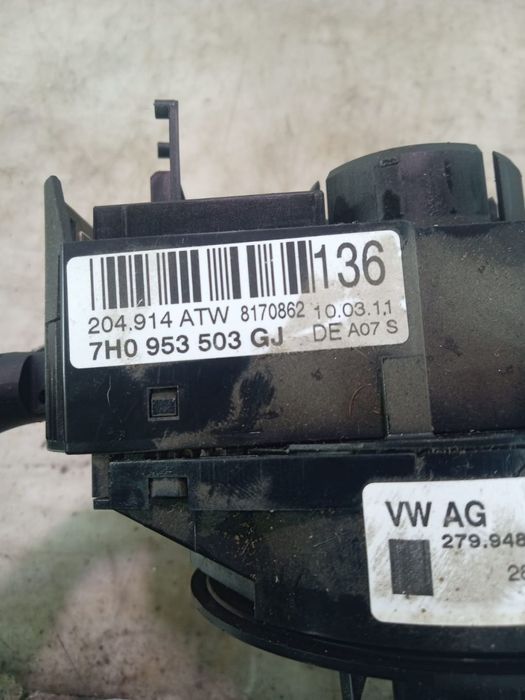 Ansamblu manete cu spira volan 7H0953503GJ Seat Ibiza 4 6J [2008 - 20