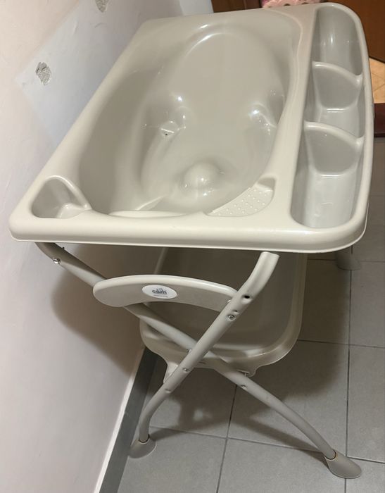 Бебешка вана за къпане с клапа или Вана-шкаф за къпане със стойка Cam Aqua Spa