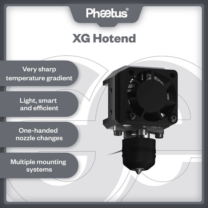 Hotend DropEffect XG, doar 40gr