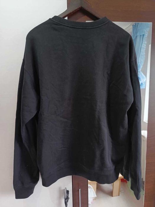 Pulover Love Versace triple heart embroidered logo sweatshirt Size L