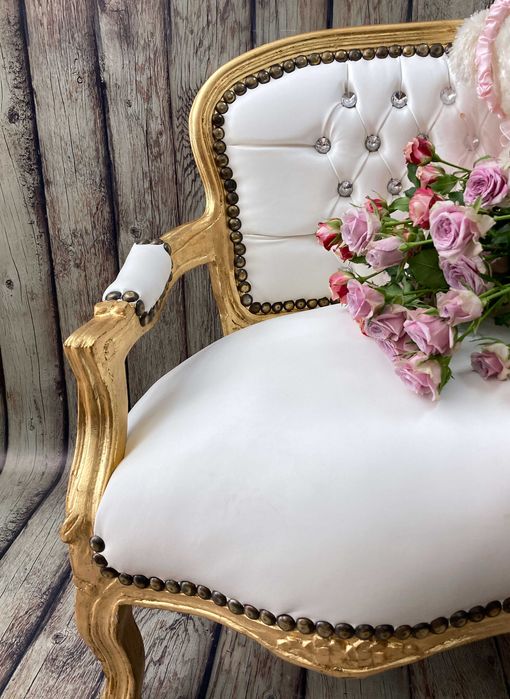 Детско канапе - Класик (Бяло)