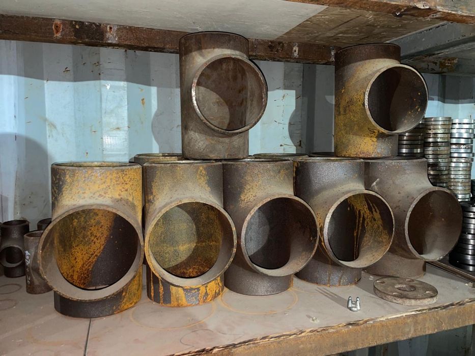 Отвод чугунный, тройники