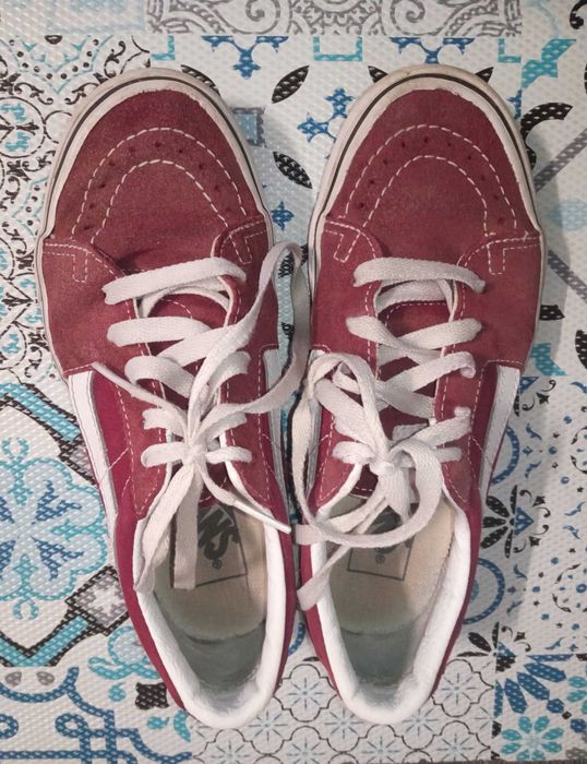 Детски  велурени обувки vans