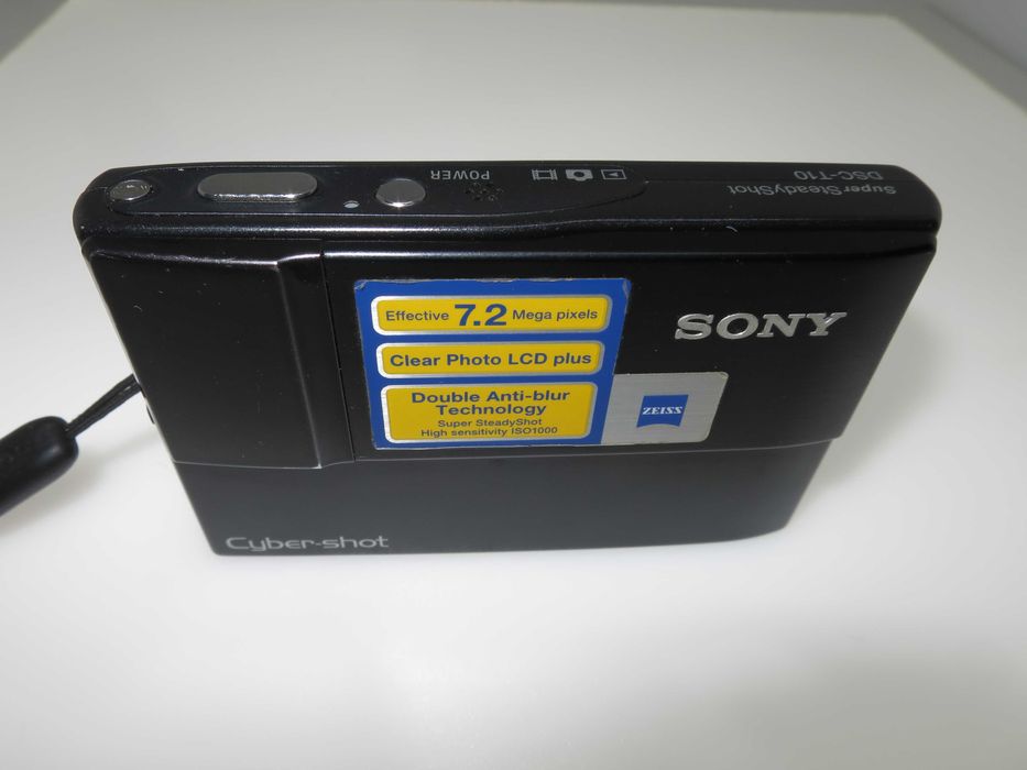 Sony CyberShot T10 ултра тънък цифров фотоапарат дигитална камера Тъч