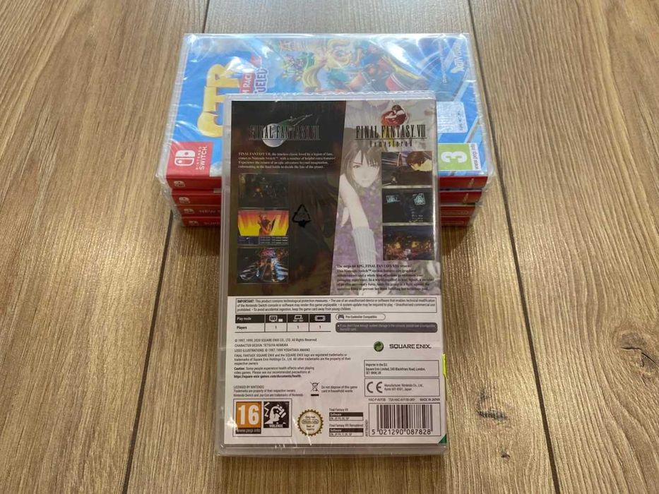 Новый Final Fantasy 7 + Final Fantasy 8 Twin Pack Nintendo Switch