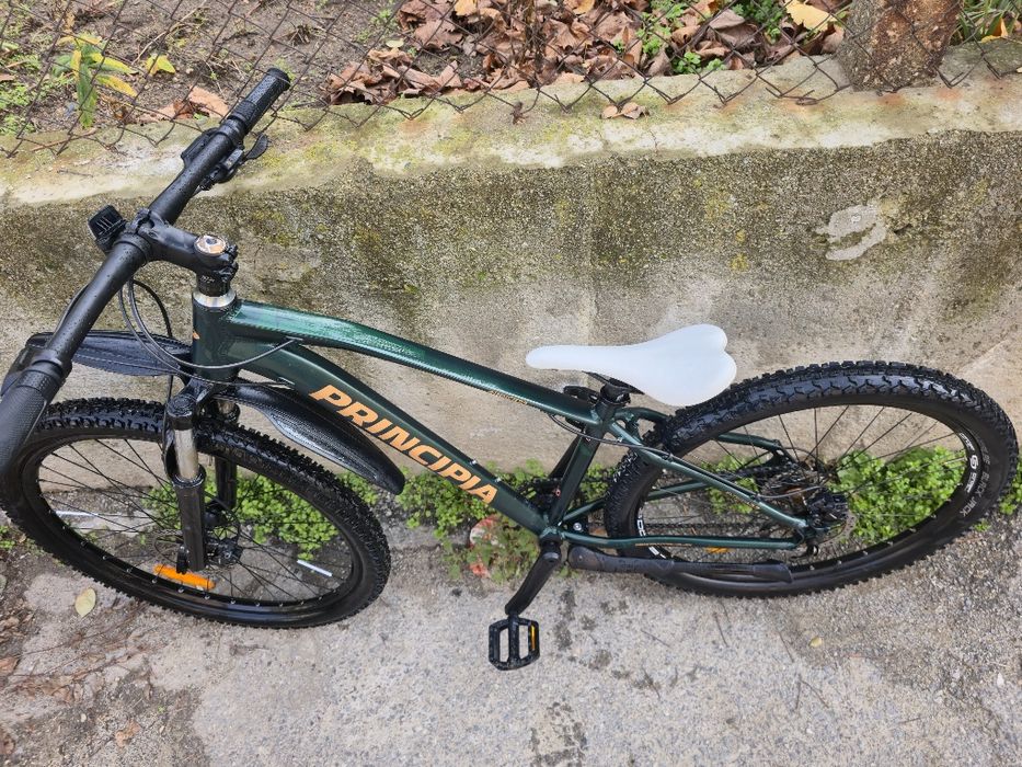 Алуминиев 27.5 цола XS размер 1x7 скорости Хидравлични дискови Princip