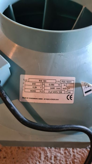 Ventilator axial