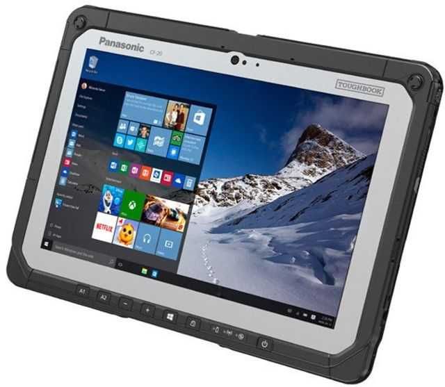 2-in-1 Panasonic Toughbook CF-20,m5-7y57,8gb,256 SSD,4G,Win10 Pro