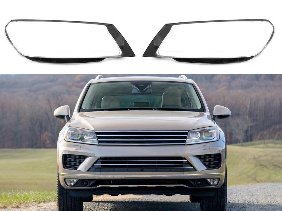 Стъкла за фарове на VW Touareg 7P Facelift