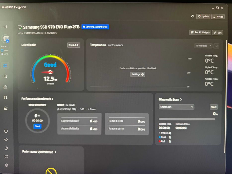 SSD NVMe M.2 Samsung 970 EVO Plus 2TB - Ca nou (Uzură 1%)