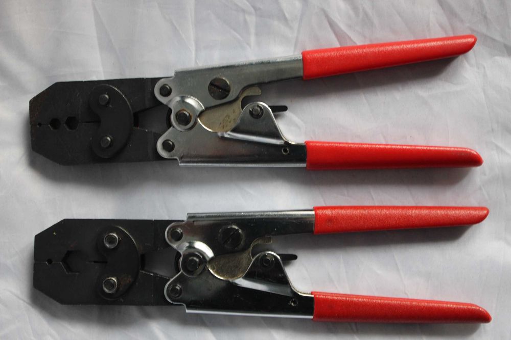 Pereche de 2 clești profesionali de sertizare Pasternack,cleste ted