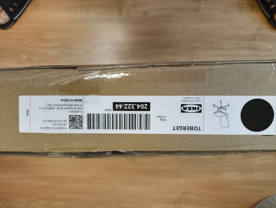 Scaun ergonomic Toberget,Ikea nou în cutie.