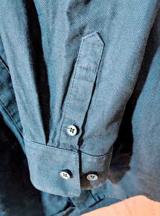 Черная мужская рубашка H&М