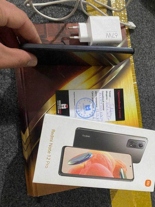 Redmi note 12 pro 8/256GB , Black