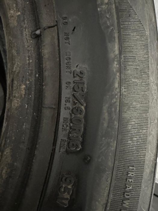 Коллесо размер  215/60 R16