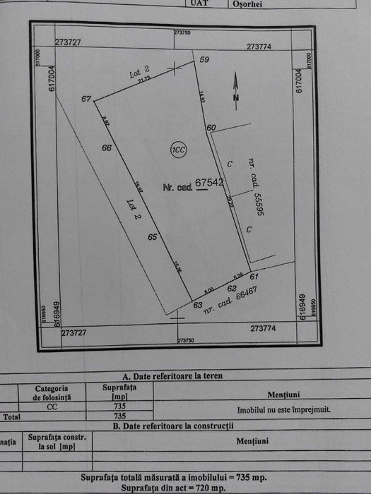 Teren intravilan Cheriu