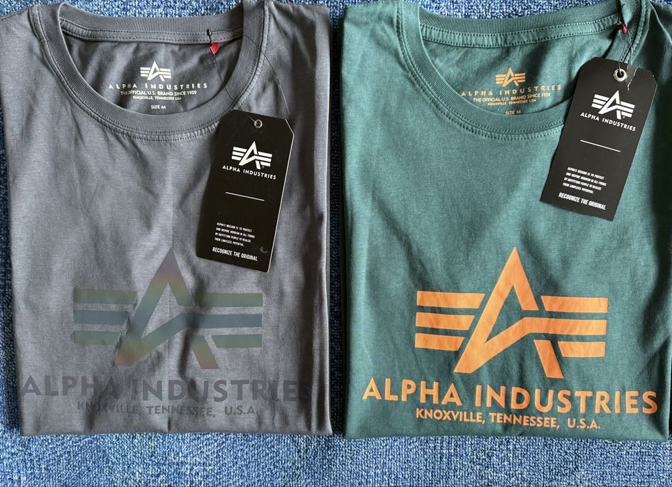 Alpha Industries Logo Basic T-Shirt ОРИГИНАЛНИ мъжки тениски - M/XL