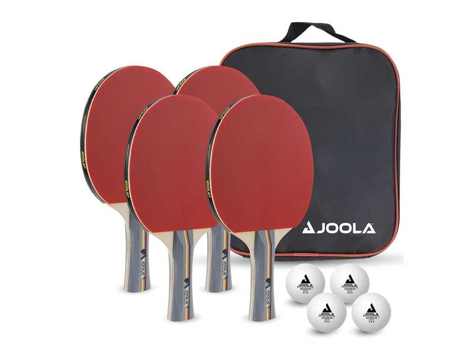 НОВИ! Тенис на маса JOOLA Team School 4 хилки и 4 топки