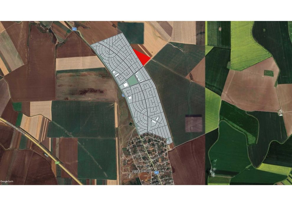 Oportunitate dezvoltare – 47.900 mp alipit viitorului cartier amenajat de Primaria Medgidia