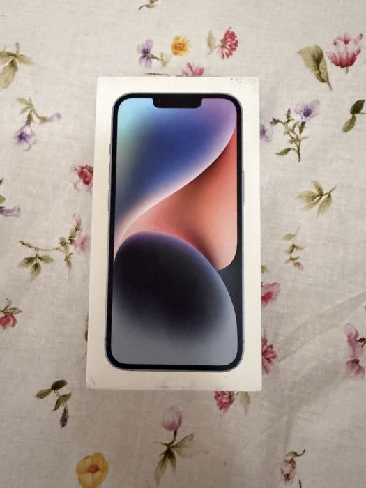 IPhone 14, голубой, 128гб