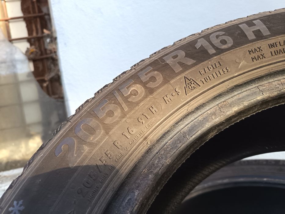 Anvelope MS iarna 205 55 16 semperit 2022 5-6mm