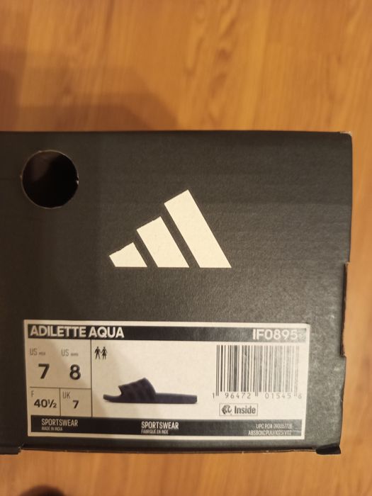 Новые сланцы Adidas