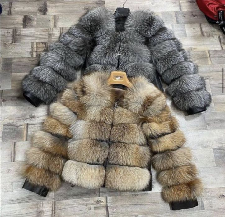 Haine si geci de blana naturala