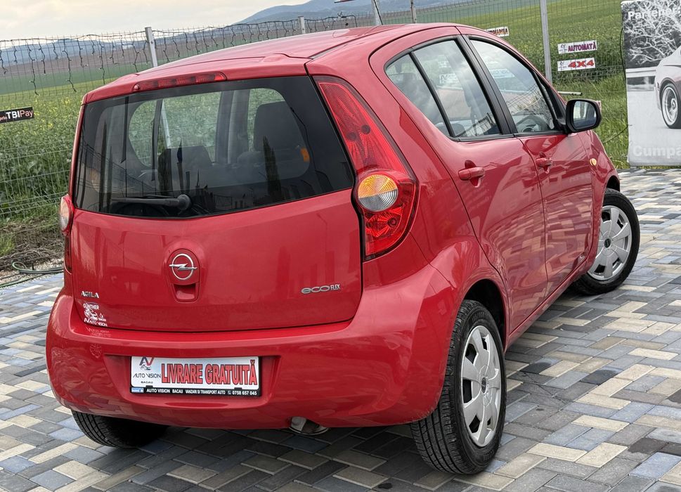 *RATE*Opel Agila 1.0 Benzina facelift 65Cp 08/2010 Ac MP3 Anvelope vara/iarna Km reali 103.944 import Austria!