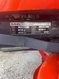 Kubota T1880 USA, Benzina, 18 cp, impecabil.