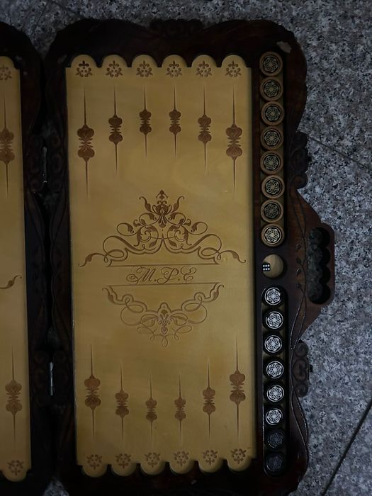 Нарды игральные, ручная работа.