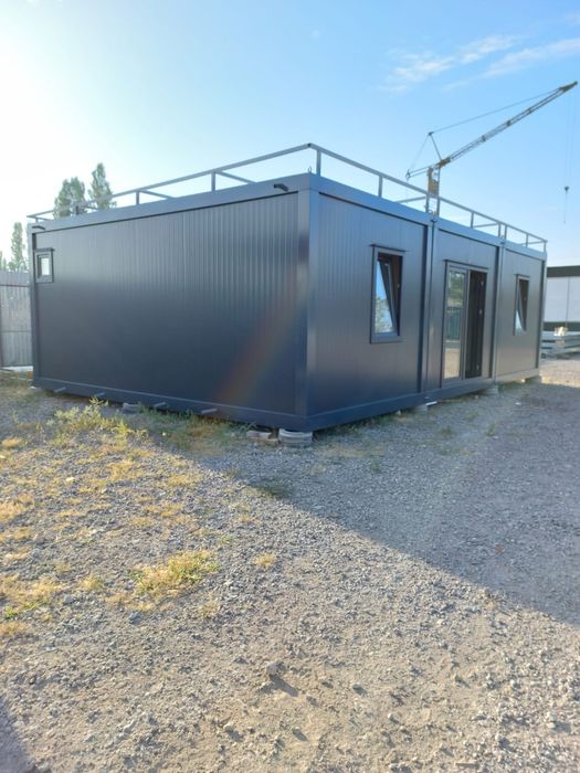 Casa de locuit realizata din 3 containere