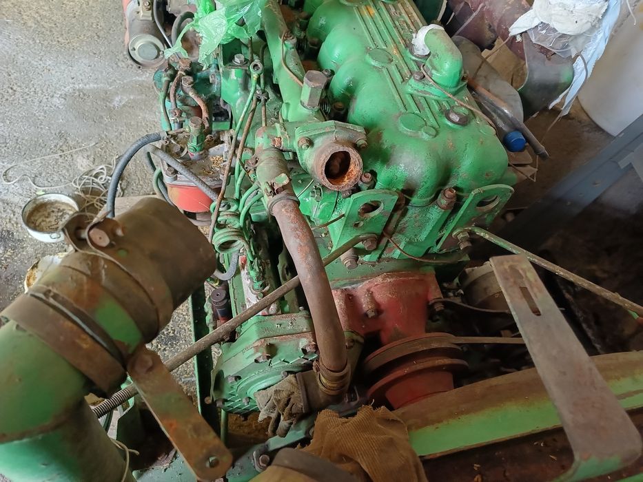 двигатель Дт-442, с турбиной