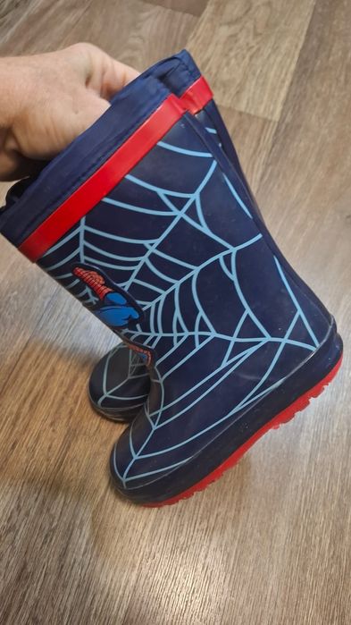 Резиновые сапожки Человек паук.