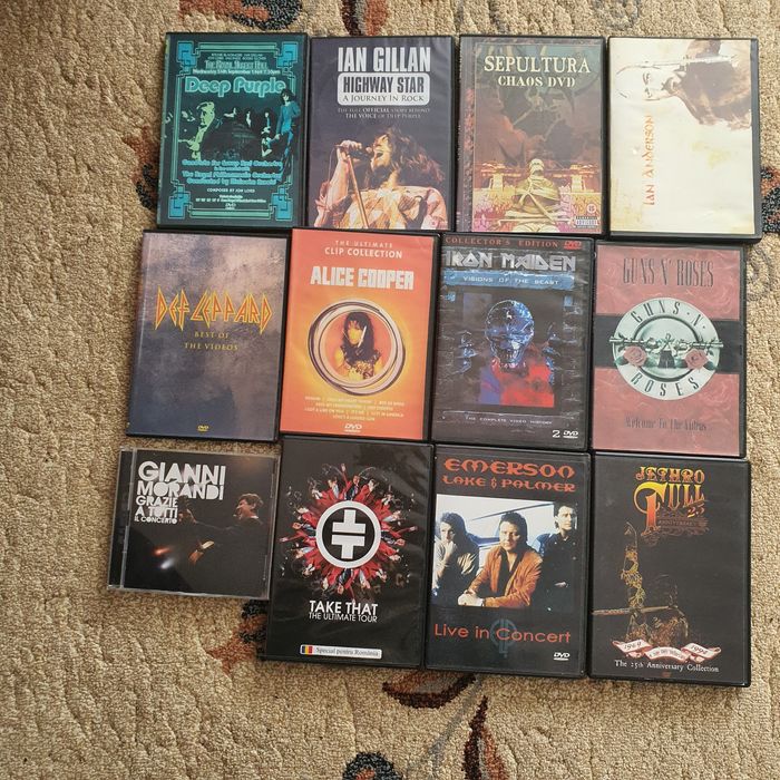 DVD concerte concerte pe suport dvd