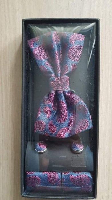 Set papion, butoni si batista