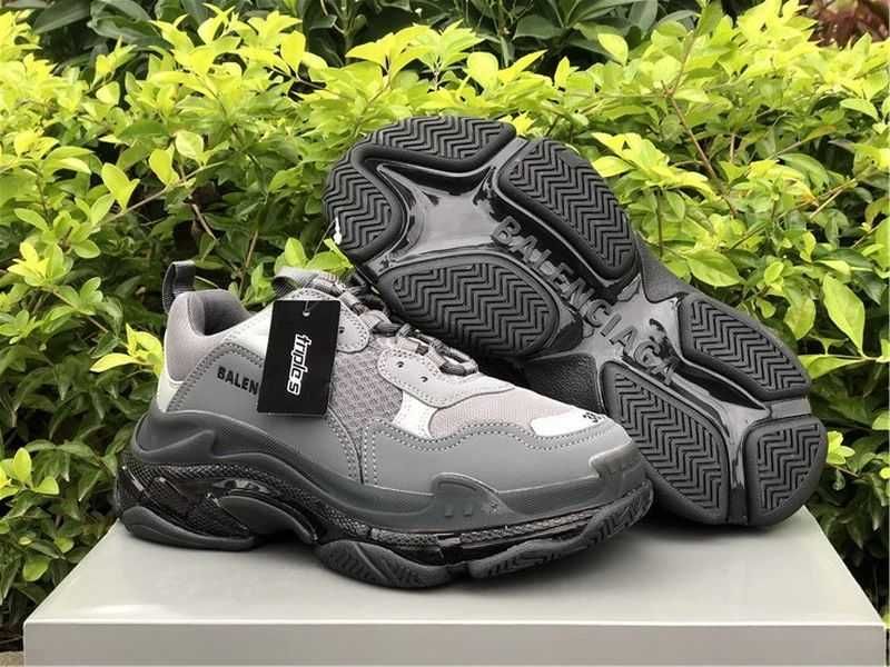 Balenciaga Triple S - Black/Dark Green/Olive