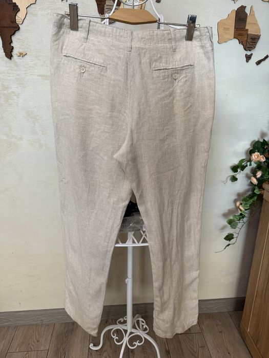 Мъжки Ленен панталон лен 34 м m l л