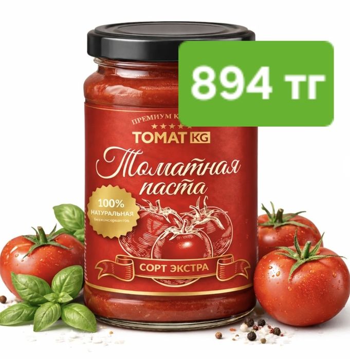 Томатная паста Кыргызстан Экстра сорт