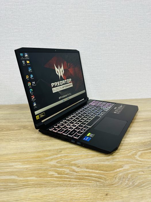 ACER Nitro Core i5-11Gen+RTX3060-6 ГБ Видеокарта, Топ Игровой ноутбук
