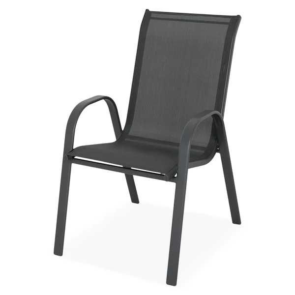 Set 4 Scaune gradina/terasa/balcon Gri Antracit LIVRARE GRATUITA