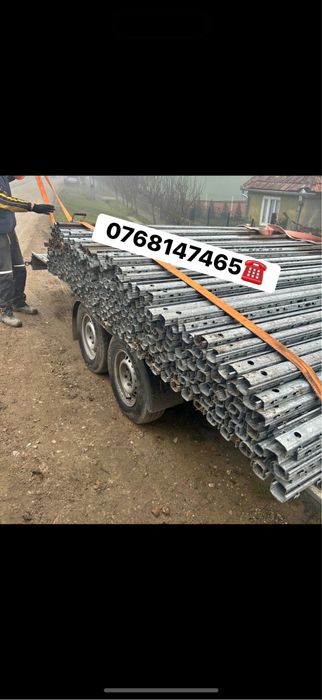 Spalieri stalpi zincati metalici