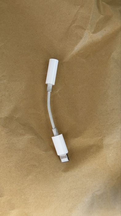 Adaptor Apple pentru Jack 3.5mm de la Lightning, MFI