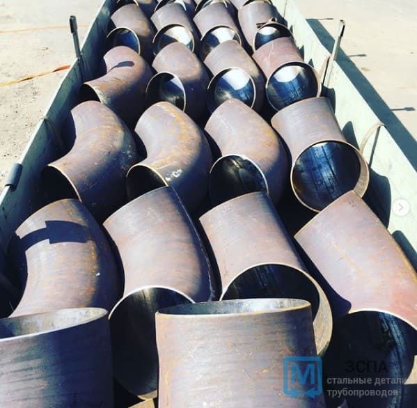 Отвод стальной б/ш Д-820 мм со склада ОПТОМ Новая