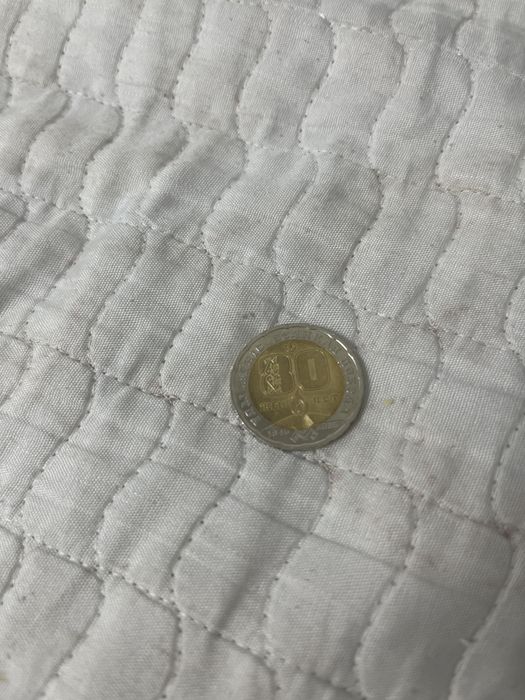 Редкая монета 200тенге  в честь 80 летия победы