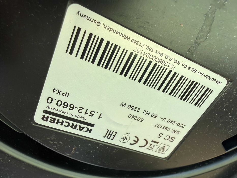 Aparat De Curatat Cu Abur Karcher SC 5 EasyFix Iron Plug