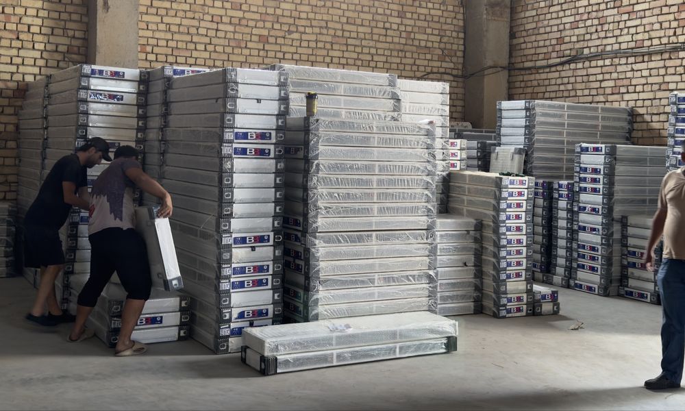 Склад радиатор панельный  panel radiator radiatr panelniy батарея